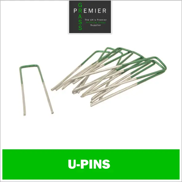 Half Green U-Pins